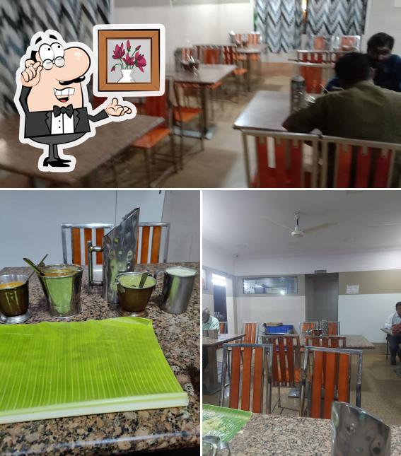 The interior of Hotel Priya