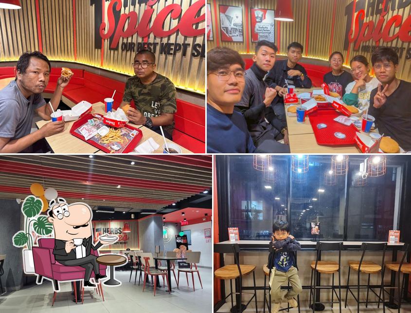 Check out how KFC looks inside