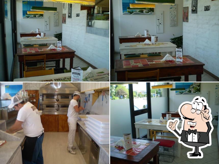Gli interni di Mamma Pizza & Pinsa