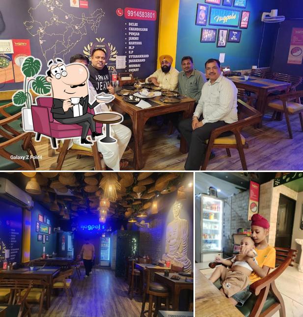 The interior of Nagpal's Chole Bhature