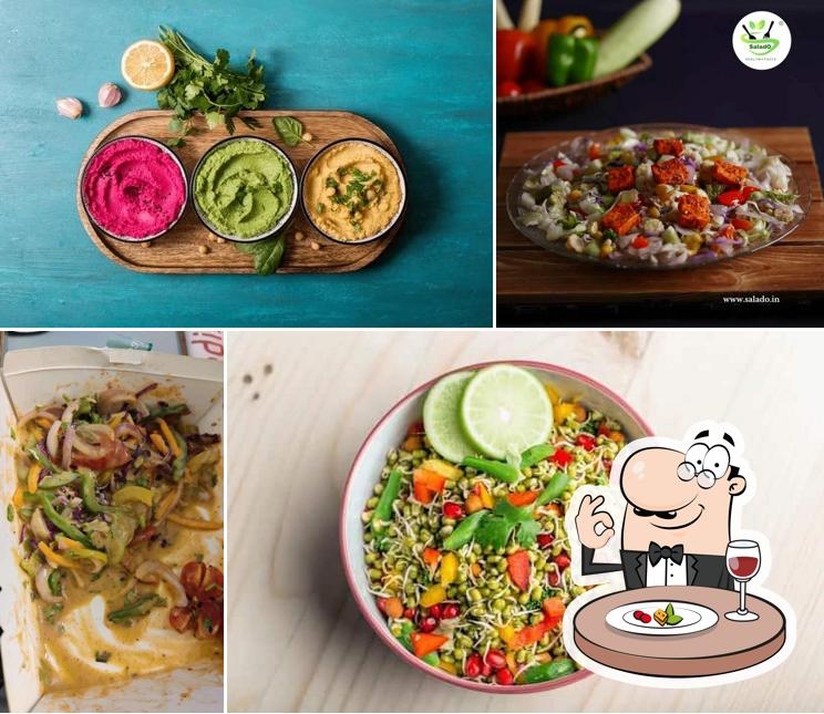 Food at Salado cafe surat Exotic Salad Boutique