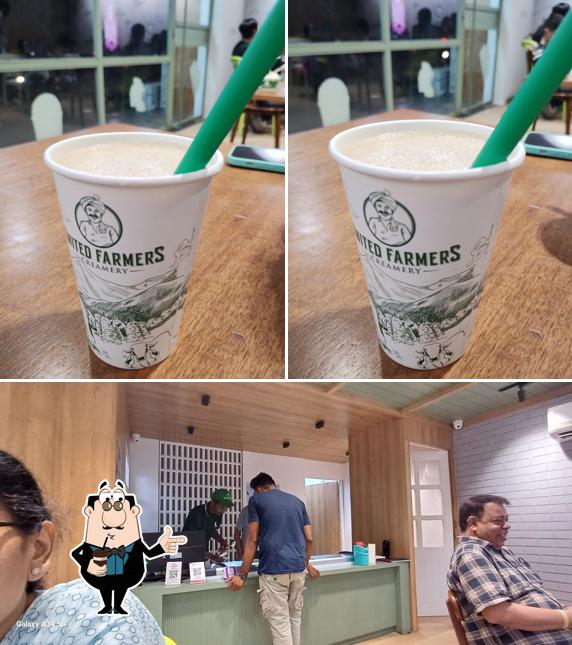 Enjoy a drink at United Farmers Creamery - UFC Infocity Gandhinagar