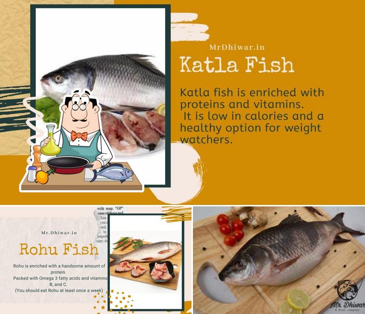 There’s a range of fish meals