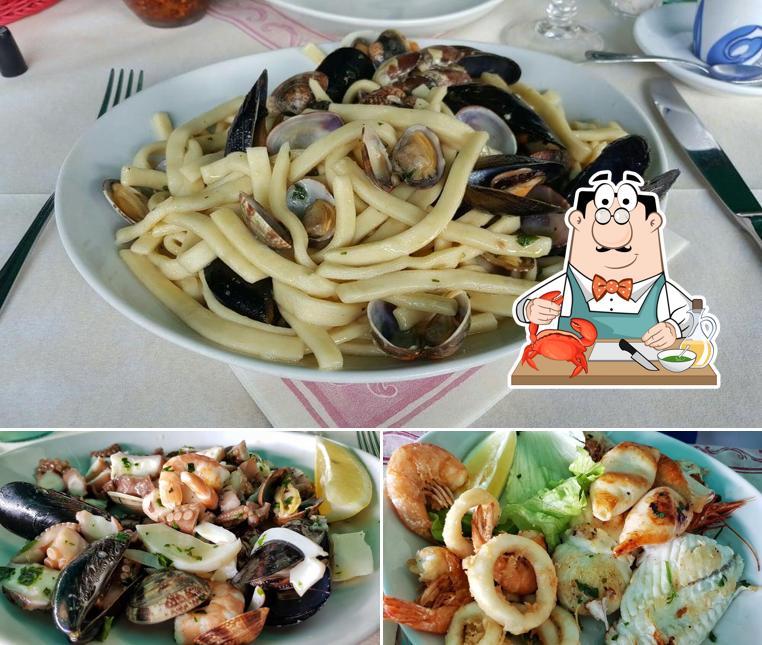 Ordina la cucina di mare a Brasserie Busseyaz