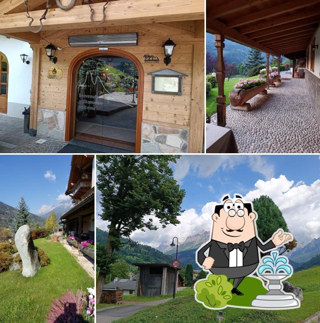 Curiosa tra la parte esterna di Hotel Ristorante EL MONDIN