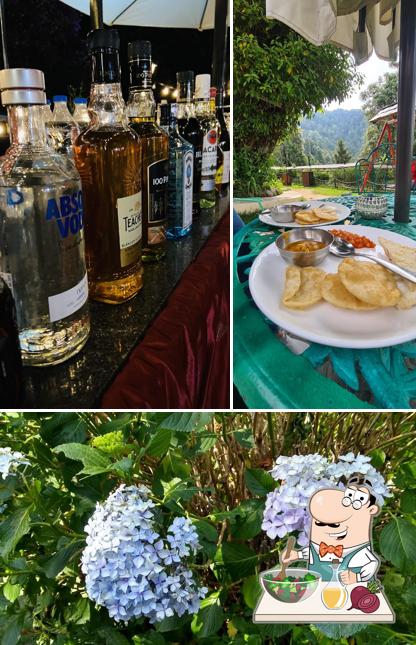 Beet salad at Alps Resort Dalhousie