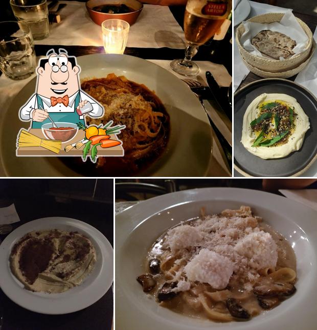 Esparguete à bolonhesa em Chou