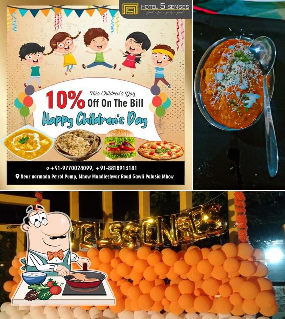 Chicken curry at Hotel 5 Senses