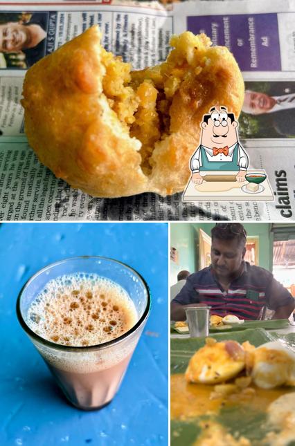 Samosa at Palani Hotel & Tea Shop