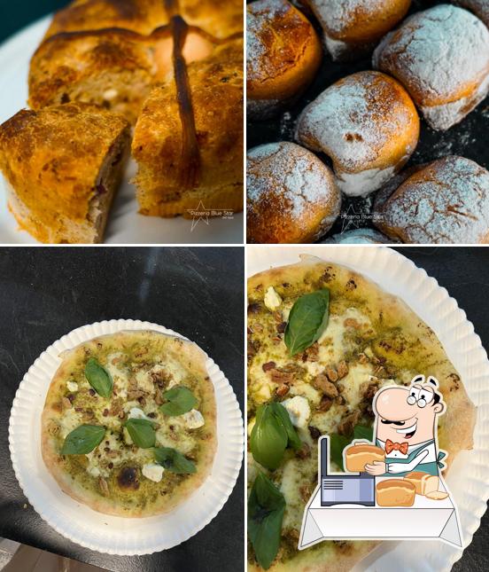 Pane all'aglio al Pizzeria Blue Star