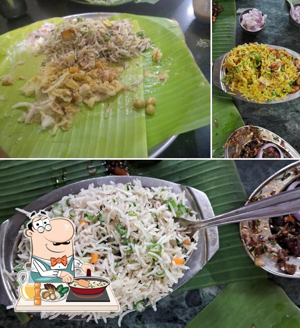Fried rice at Sri Vairaprakasam Hotel - veg
