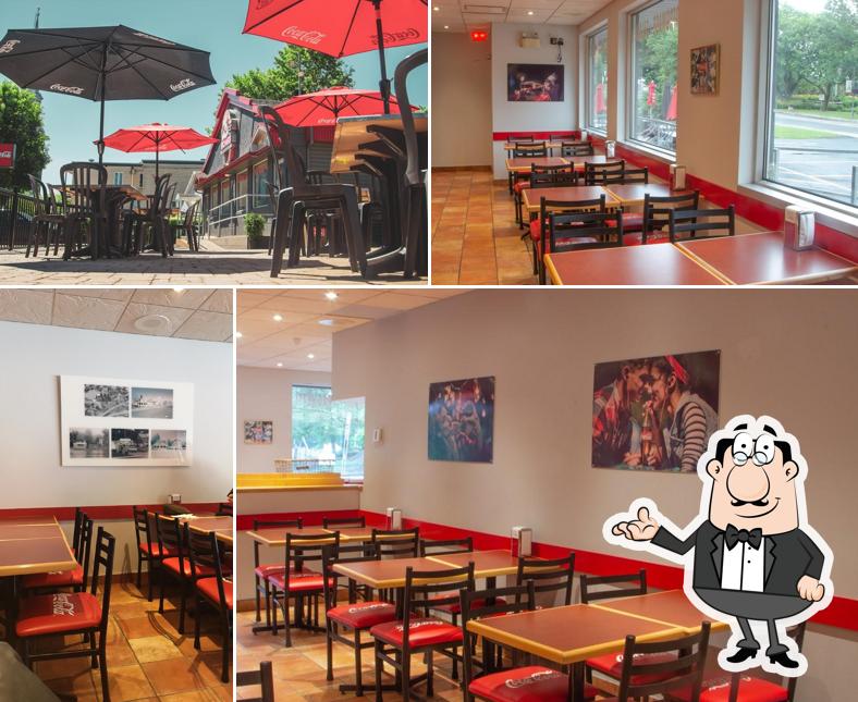 L'intérieur de Resto Richard