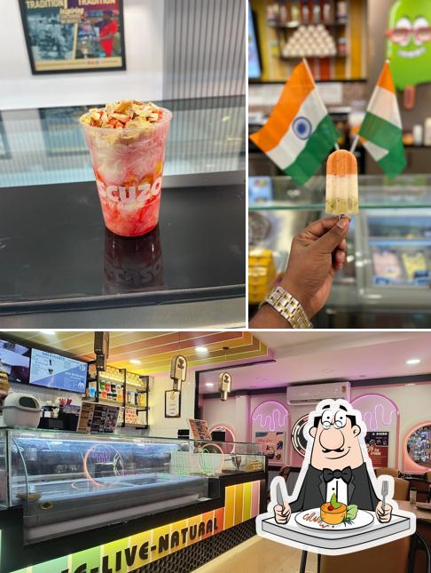Scuzo Ice 'O' Magic is distinguished by food and interior