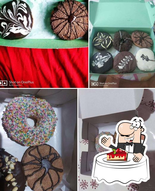 Marvellous donut cafe offers a number of sweet dishes