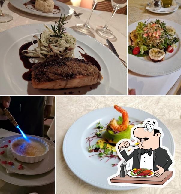 Creme brulée em Le Triskell Bistrô