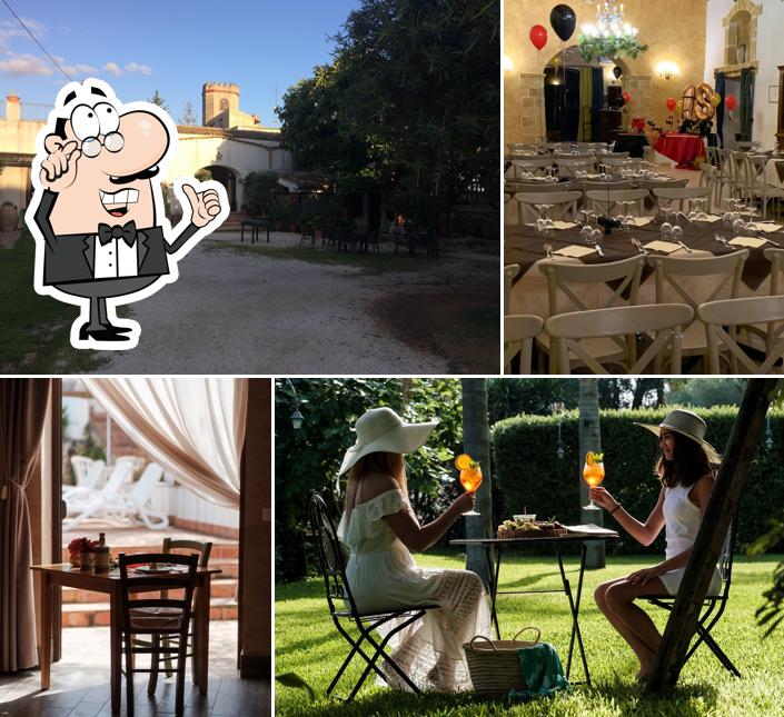 Gli interni di Case di Latomie