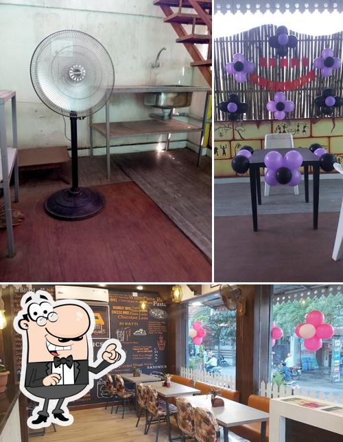 The interior of Chaat Di Hatti
