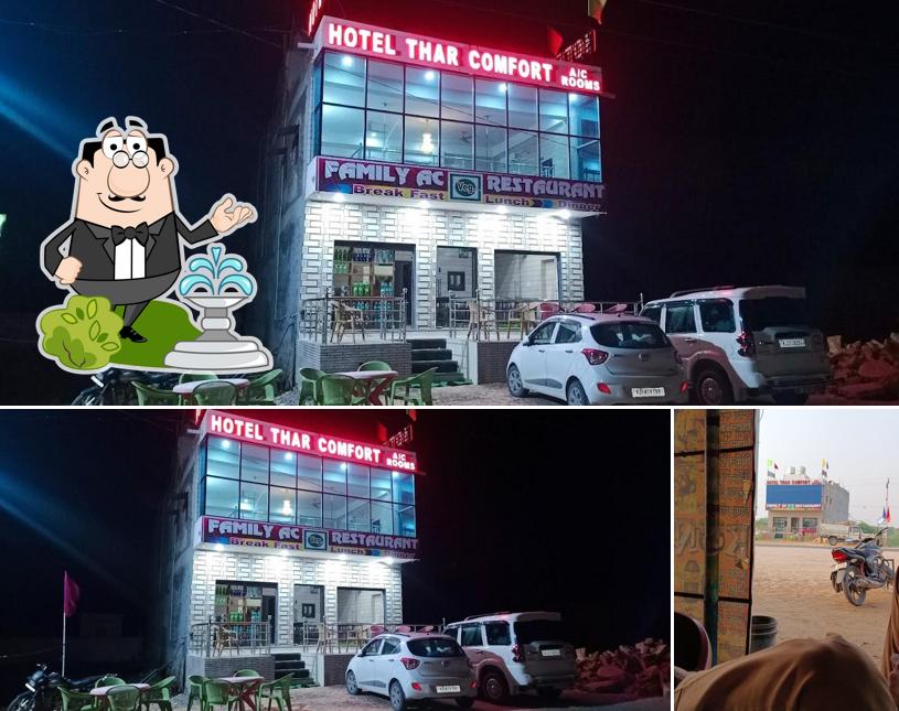 The exterior of HOTEL THAR COMFORT