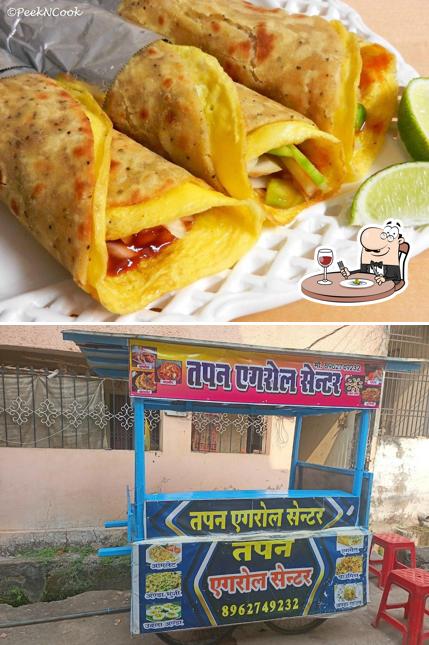 Food at Tapan Eggroll Center