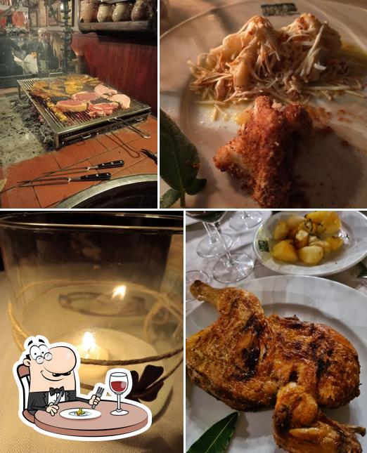 Cibo al Trattoria Alla Vedova