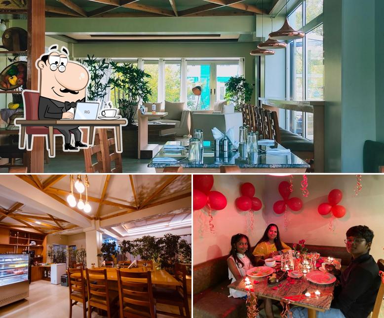 Take a seat at one of the tables at Little Chef Spices of Asia