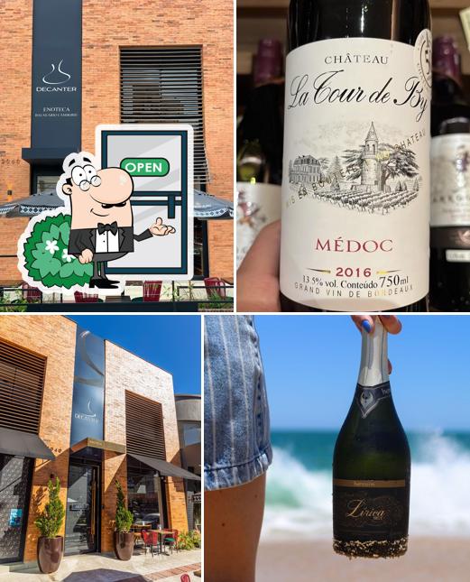 O exterior do Decanter BC