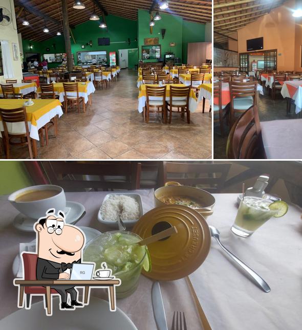 O interior do Palladino Gastronomia I Pizzaria Rodízio Delivery Self Service