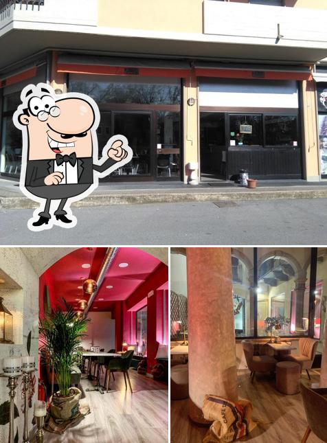 Gli interni di ZenZero Caffé