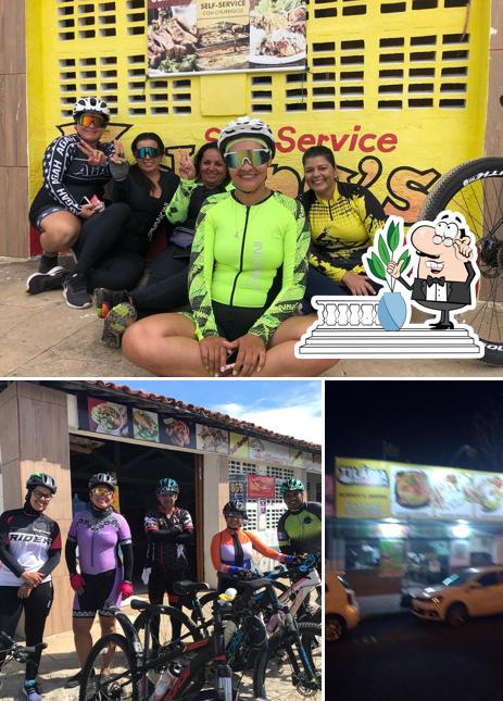 O exterior do Restaurante Kabana Peixes e Carnes