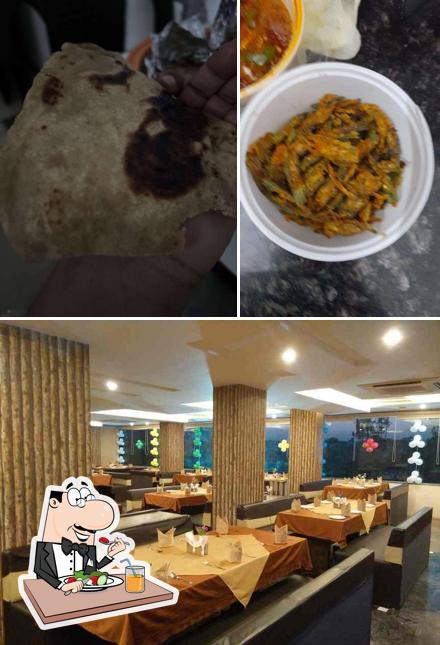 The restaurant's food and interior