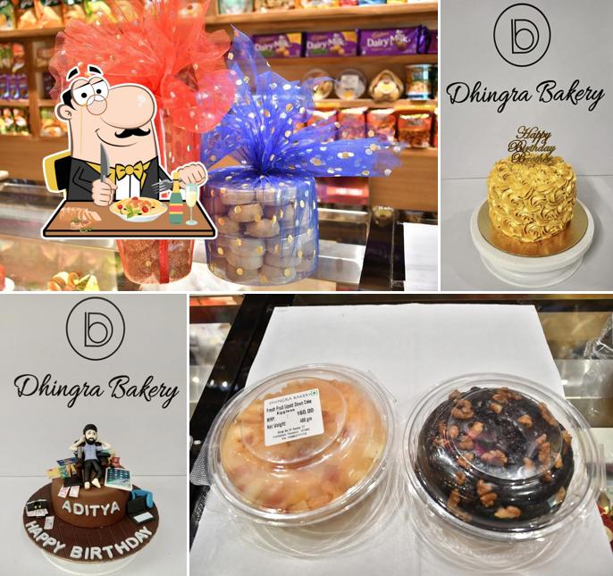 Chocolate mousse at Dhingra Bakery