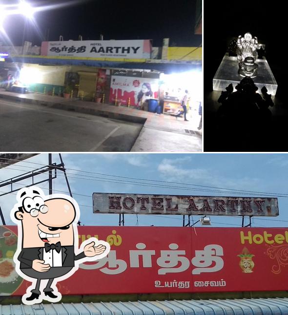 Here's a pic of Hotel Aarthi