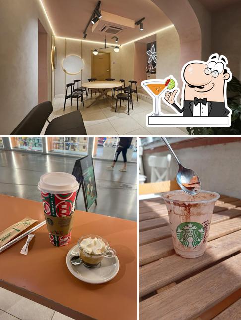 La foto della bevanda e interni di Starbucks - Firenze Santa Maria Novella