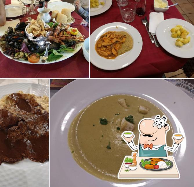 Platti al Caffè Trattoria Al Santuario