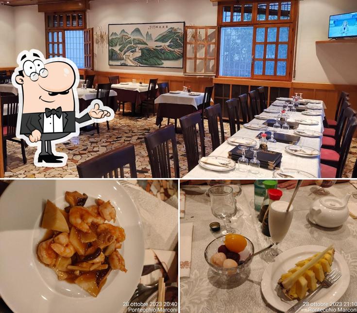 Ristorante Cinese Yuan si caratterizza per la interni e cibo