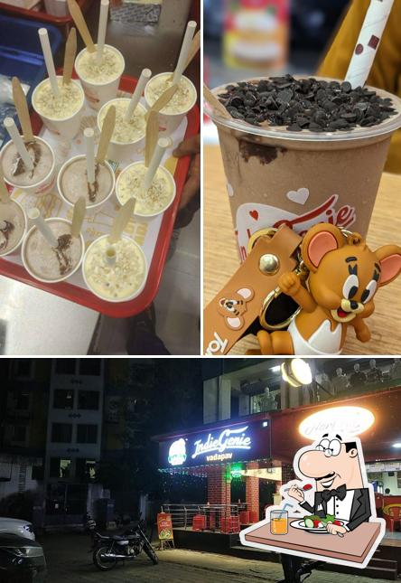 The restaurant's food and exterior