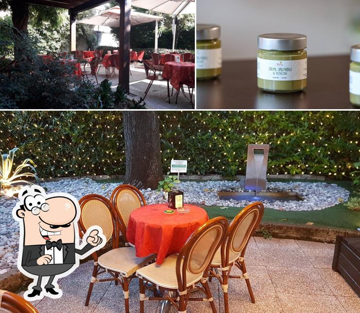Gli interni di La Bottega Del Gelato