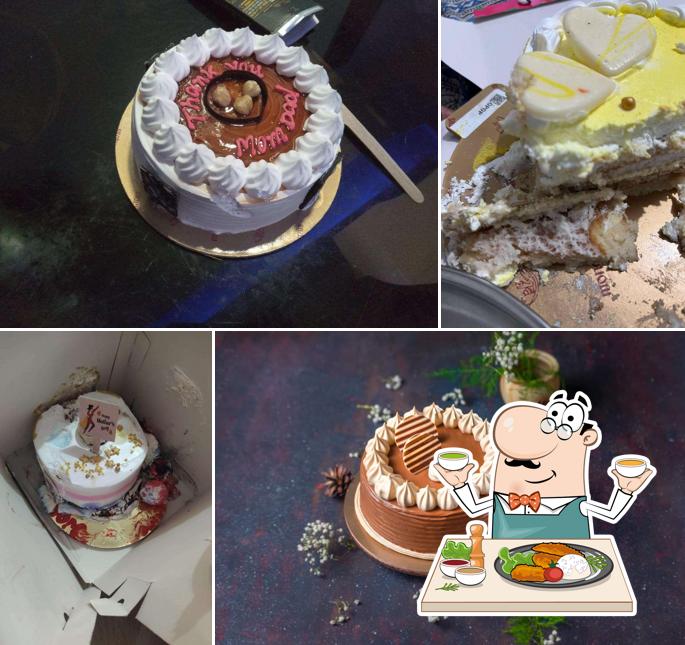 Food at Monginis Cake Shop