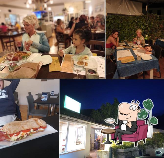 Gli interni di Bar Tabacchi Le Cascate da Rita