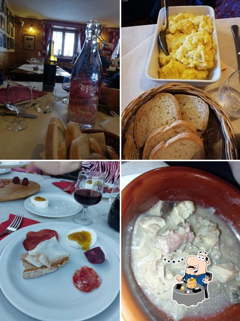 Cibo al Bar Ristorante Vetan - Chambres d'Hotes l'Abri