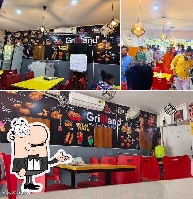 The interior of Grillland BBQ