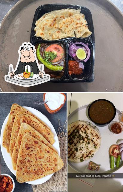 Food at Jaggi De Chhole Kulche