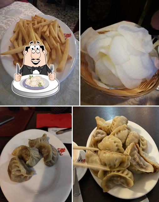 Ravioli cinesi al Ristorante Cinese Drago d'Oro