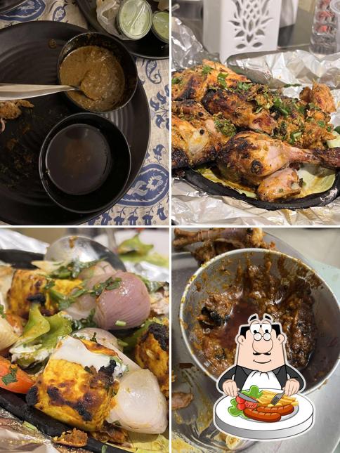 Chocolate mousse at Sanjha Chulha Restaurant