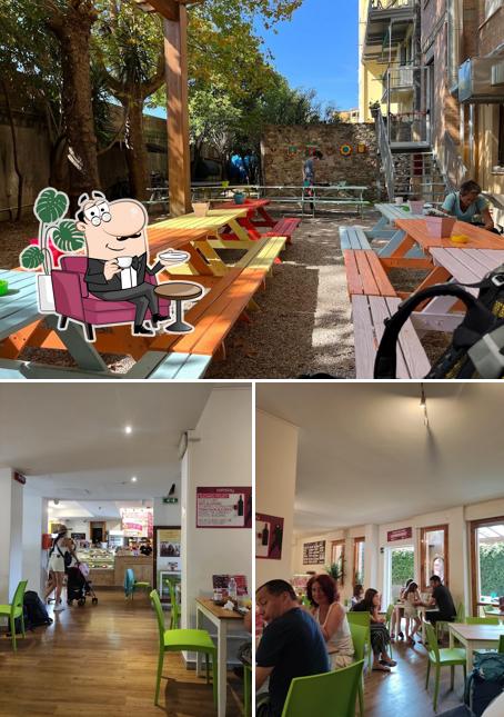 Gli interni di Backpackers Lounge Pisa