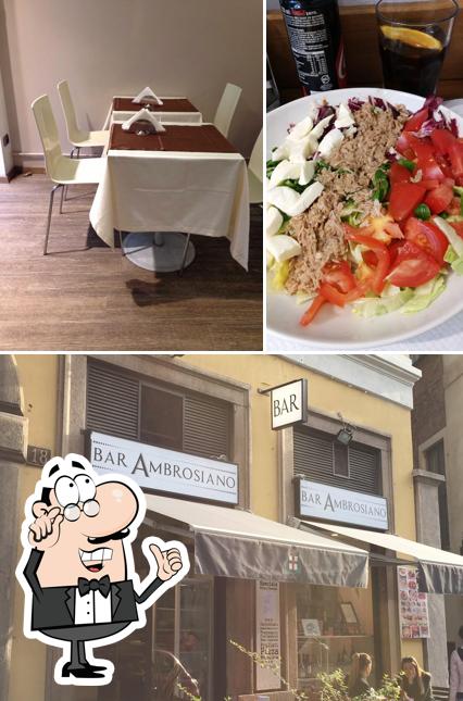 La foto di interni e cibo da Bar Ambrosiano