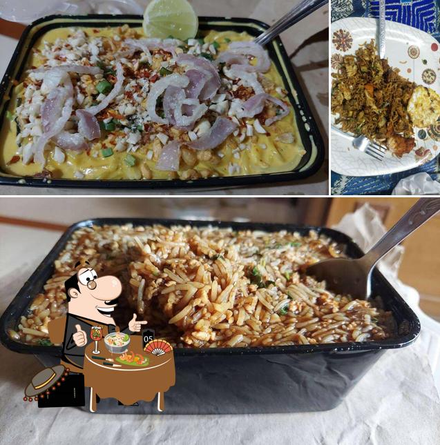 Food at Tipsy Panda Asian Kitchen