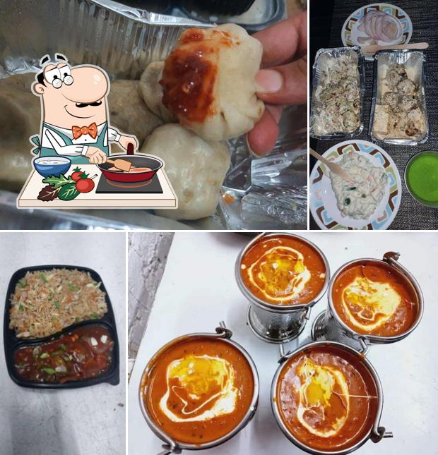 Chicken curry at 6 Flags Pool Cafe