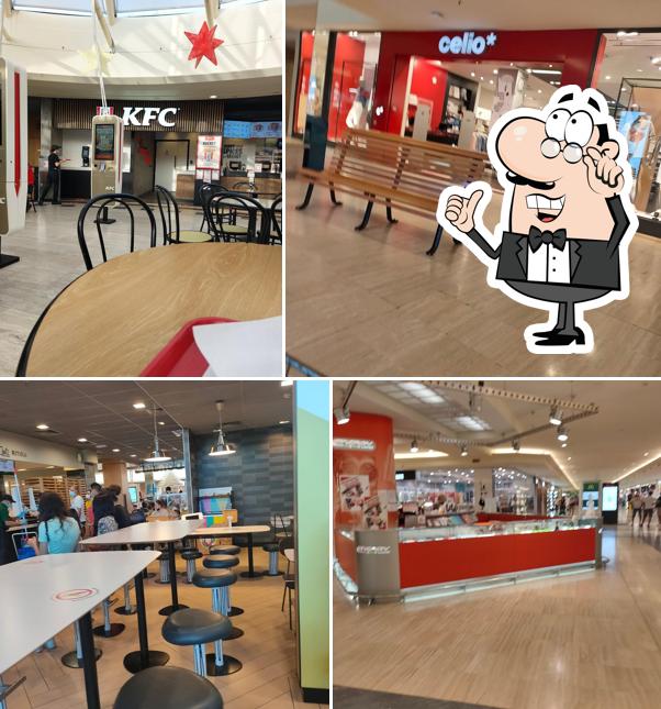 Gli interni di KFC
