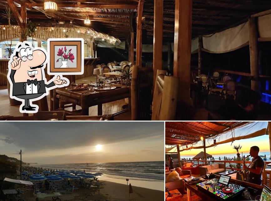 Gli interni di Marechiaro The Sunset Lounge